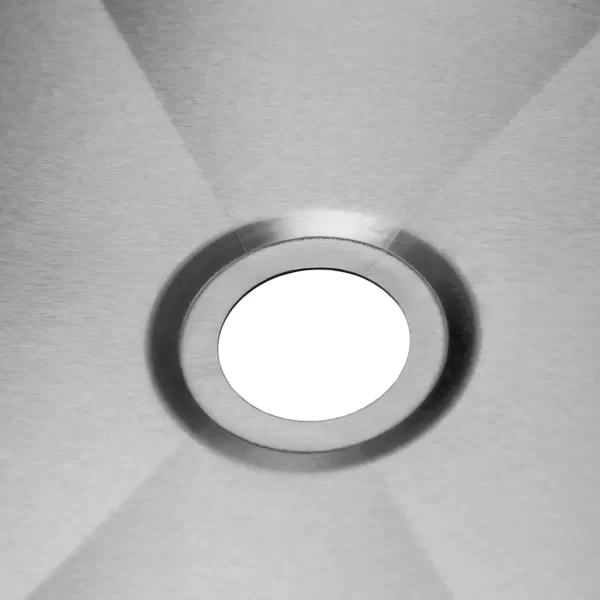 Stainless steel washing basin 90x70 cm