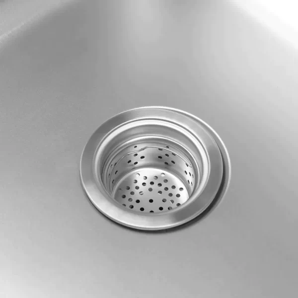 Stainless steel cabinet with sink