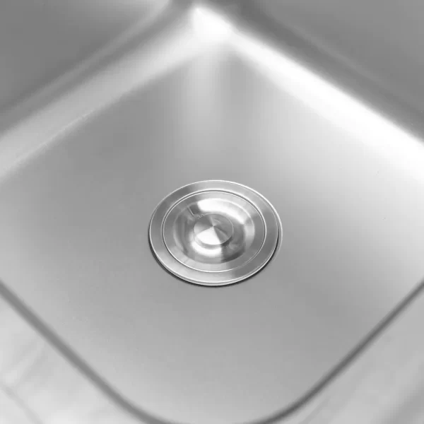 Stainless steel cabinet with sink