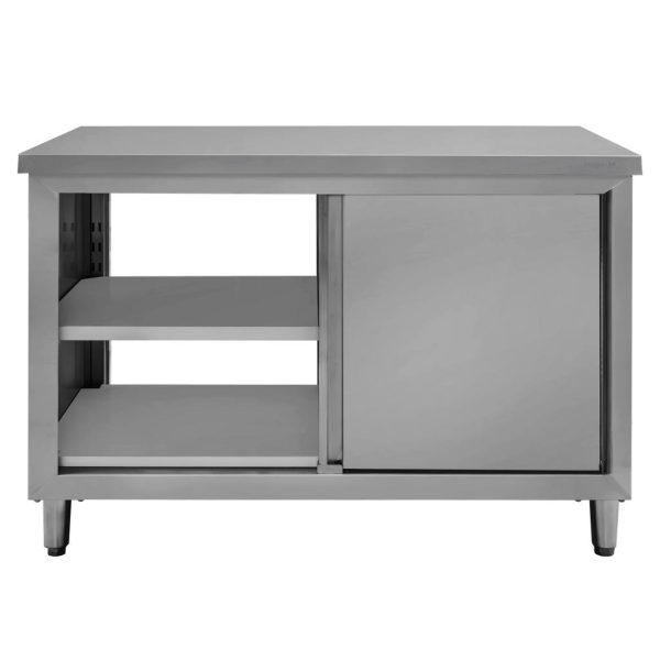 Stainless steel cabinet 120x70 cm