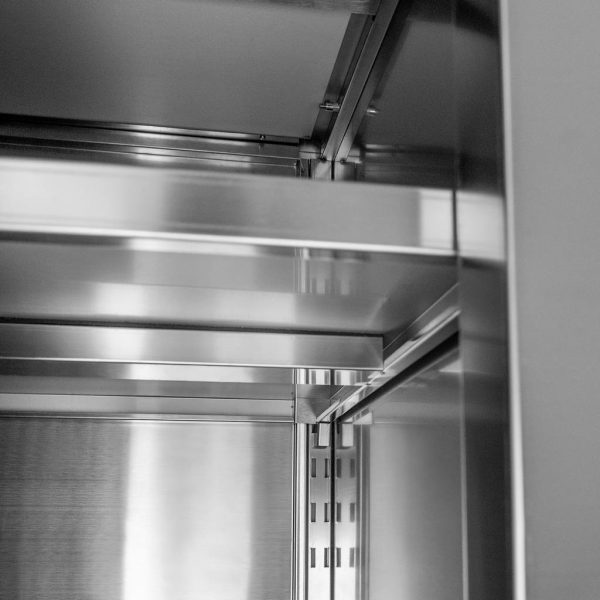 Stainless steel cabinet 120x70 cm