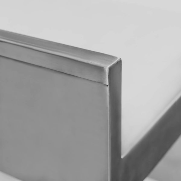 Stainless steel cutting table