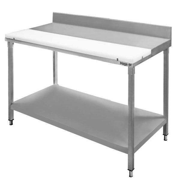 Stainless steel cutting table