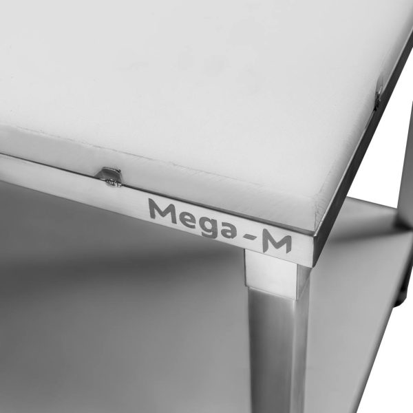 Stainless steel cutting table