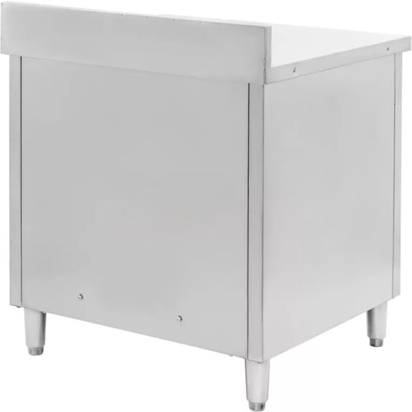Stainless steel cabinet 80x70 cm