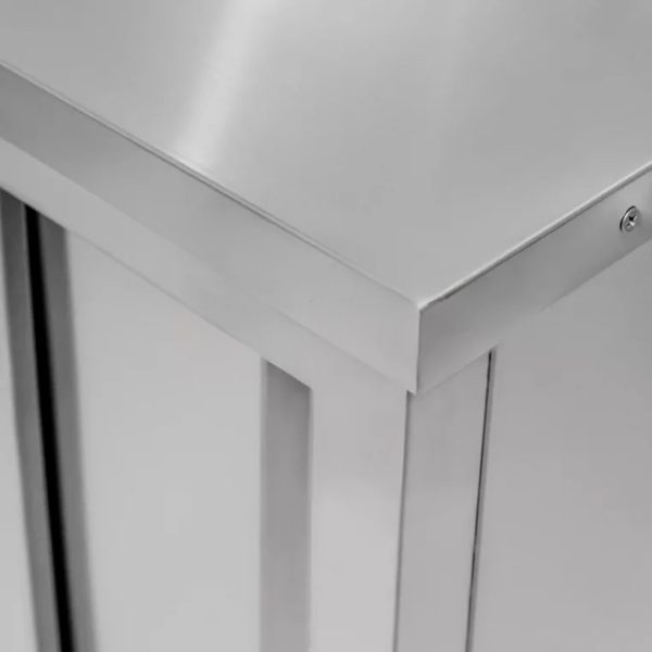 Stainless steel cabinet 80x70 cm