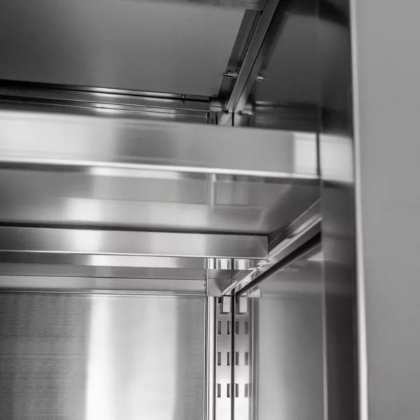 Stainless steel cabinet 80x70 cm