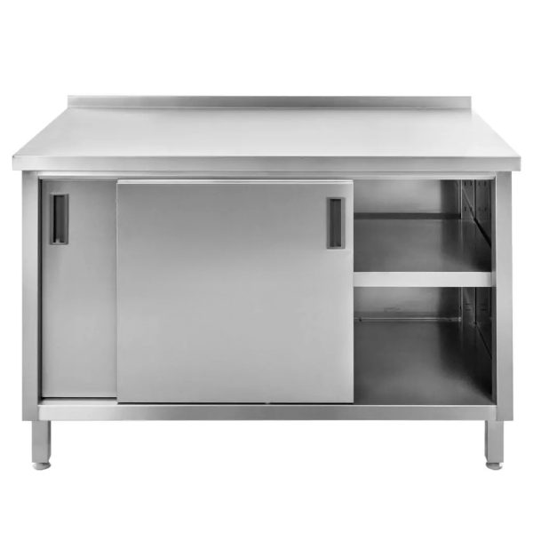 Stainless steel cabinet 120x70 cm