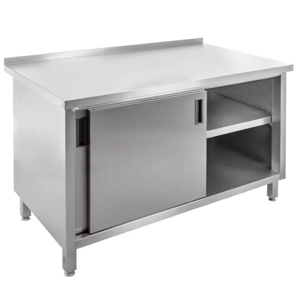 Stainless steel cabinet 120x70 cm