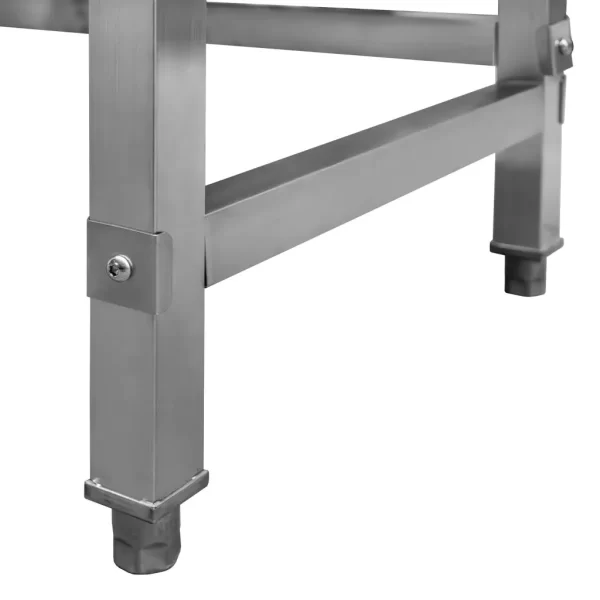 Stainless steel table with drawer unit