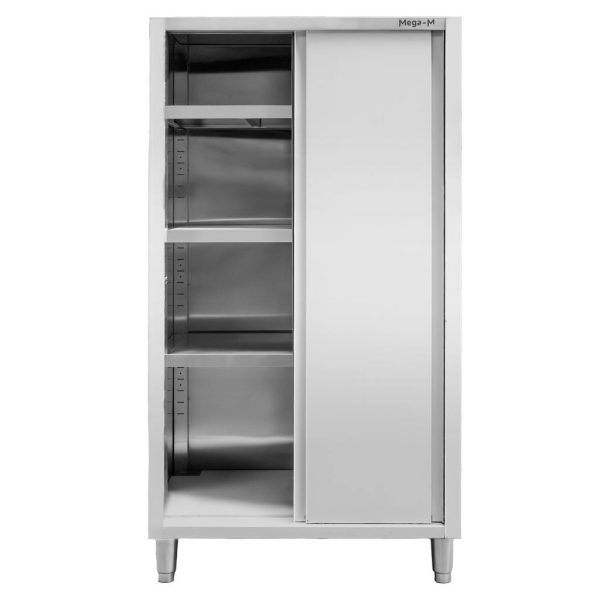 Stainless steel cabinet 100x60x200 cm