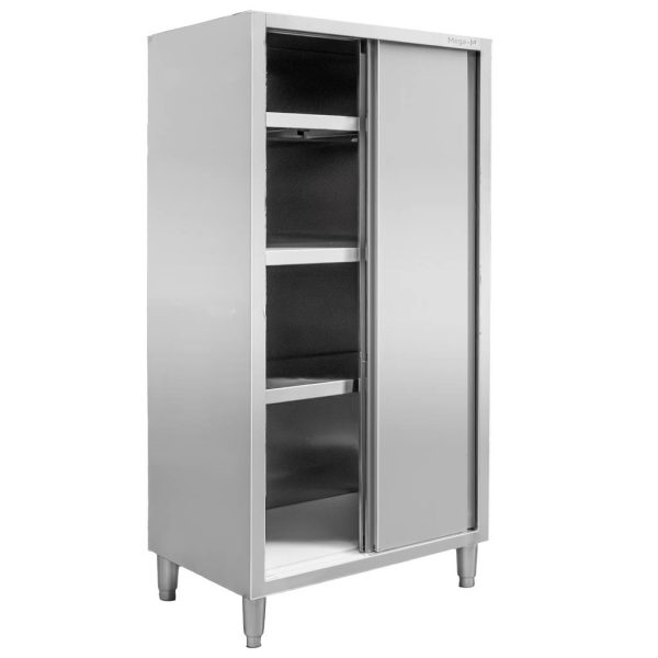 Stainless steel cabinet 80x50x180 cm