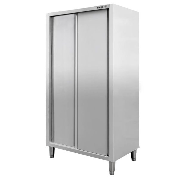 Stainless steel cabinet 80x50x180 cm