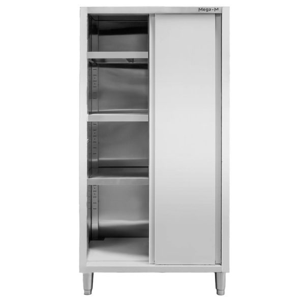 Stainless steel cabinet 80x60x180 cm