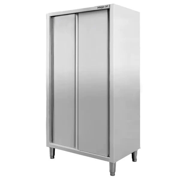 Stainless steel pass-through cabinet 80x60x180 cm