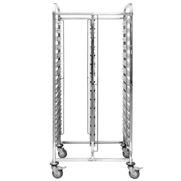 Baking tray trolley
