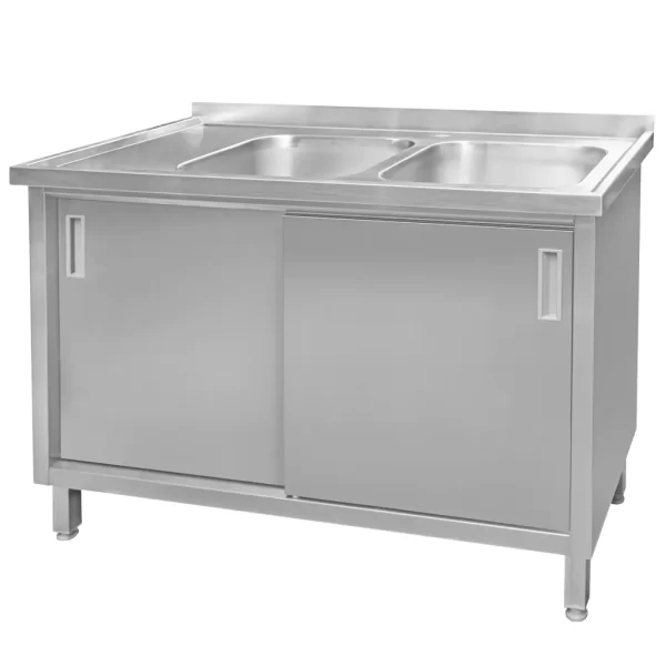 Su plautuve pramoninis stalas 120 cm
