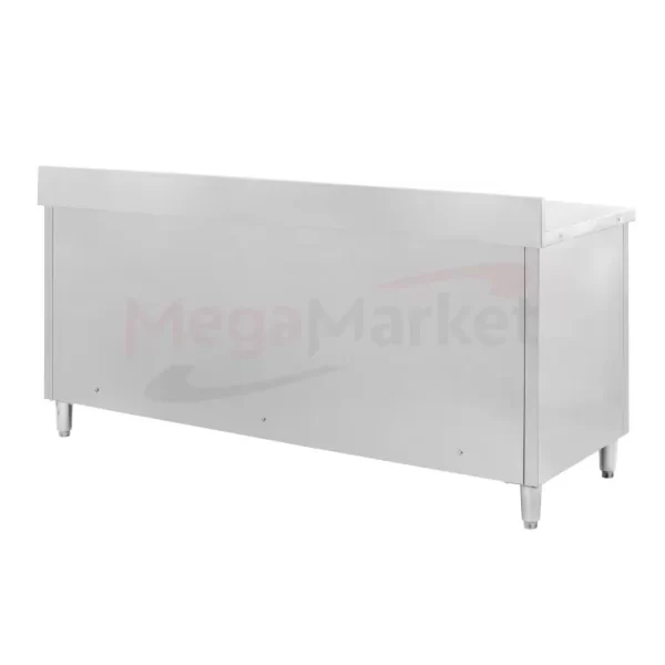 Stainless steel cabinet 200x70 cm