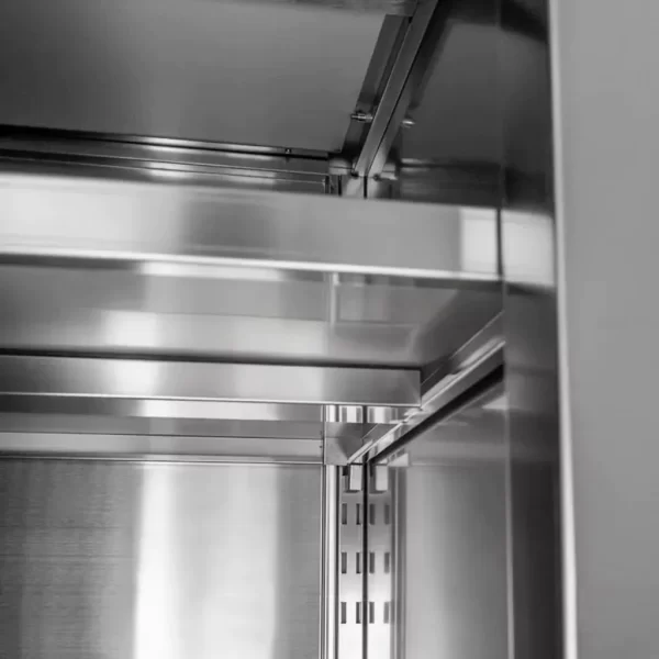 Stainless steel cabinet 80x60 cm