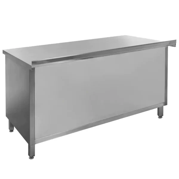Stainless steel cabinet 150x70 cm
