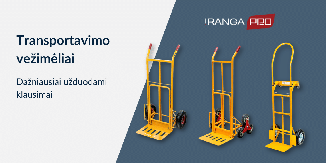 Transportavimo vežimėliai