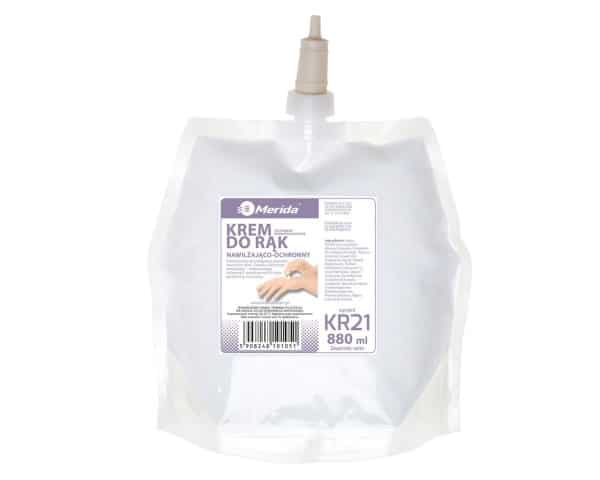 Rankų kremas, vienkartinis maišelis, 880 ml, Merida