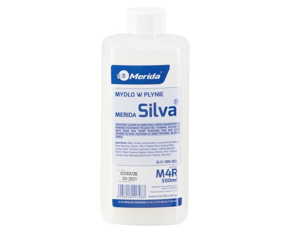 Skystas muilas, 0,5 l, MERIDA SILVA