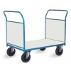Platforminis vežimėlis su dviem bortais, 1135x630 mm, 400 kg, PROMAG
