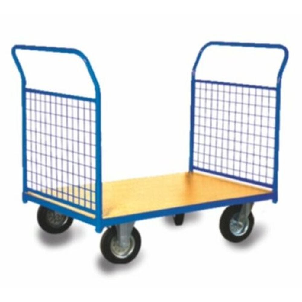 Platforminis vežimėlis su tinkliniais bortais, 1000x630 mm, 400 kg, PROAMG