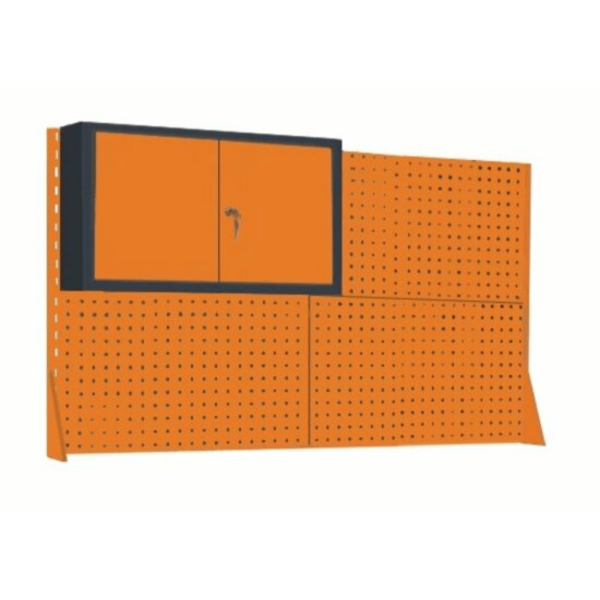Perforuota sienelė darbastaliams NSS/02/2M/S, 1600x920 mm, Classic line, PROMAG