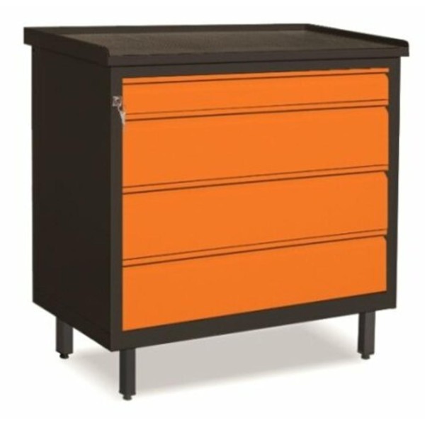 Dirbtuvių spintelė SW01G/2F, 900x500x875 mm, Classic line, PROMAG