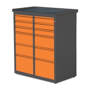 Dirbtuvių spintelė SW01G/W1, 900x500x1020 mm, Classic line, PROMAG