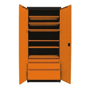 Tool cabinet SN880 BP 01, 880x535x1950 mm, 7024/2003, Classic line, PROMAG