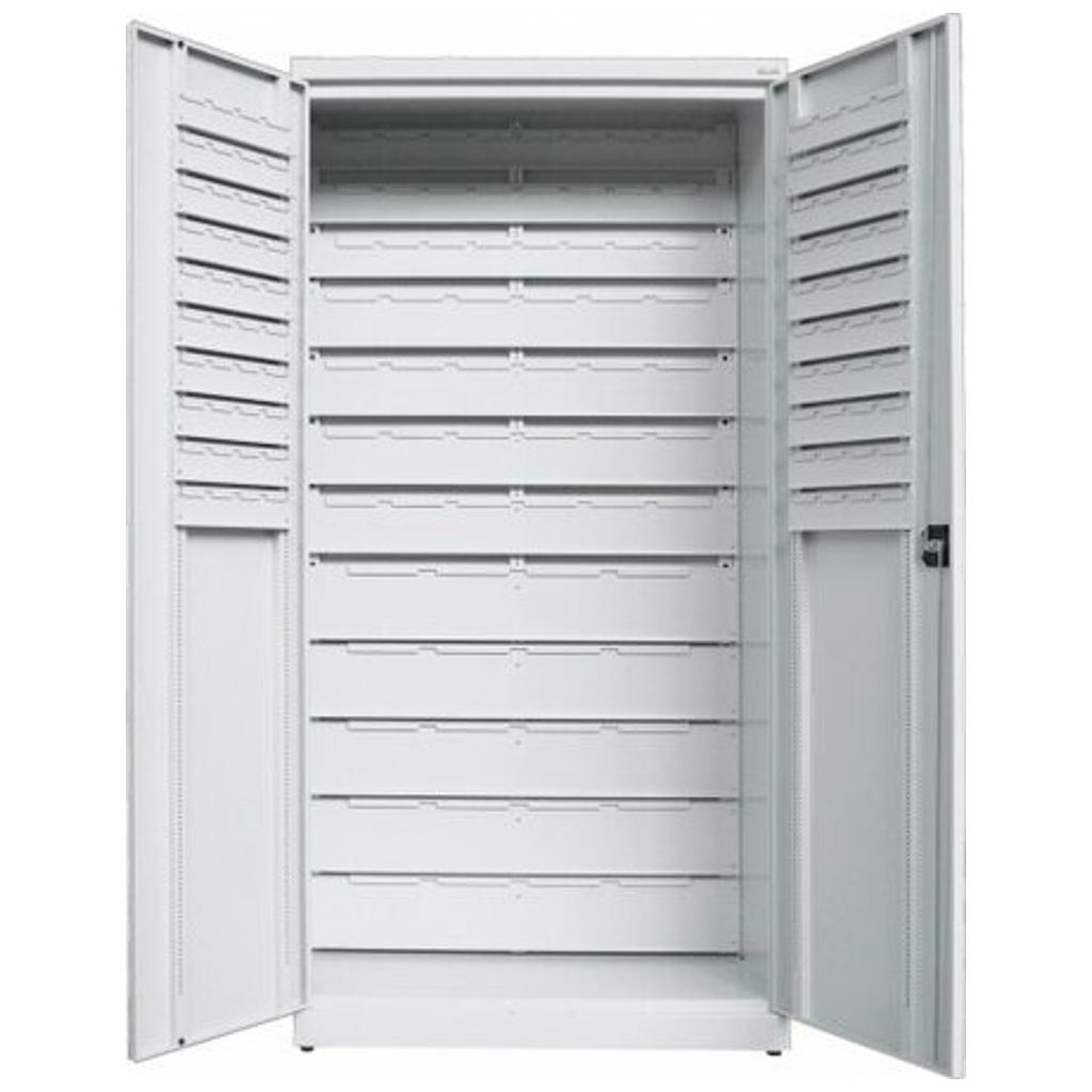 Sandėliavimo dėžučių spinta SU1000 20 04, 1000x435x1950 mm, PROMAG