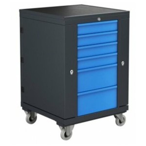 Workshop trolley TWS Plus with O6 module, Optima line, Promag