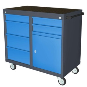 Workshop trolley PLW03G/P26P23, 900x500x860 mm, Professional line, PROMAG