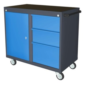 Workshop trolley PLW03G/P21P24, 900x500x860 mm, Professional line, PROMAG
