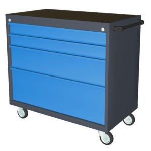 Workshop trolley PLW03G/2P25, 900x500x860 mm, Professional line, PROMAG