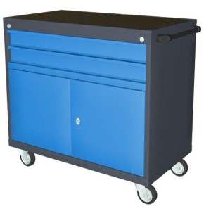 Workshop trolley PLW03G/2P23, 900x500x860 mm, Professional line, PROMAG