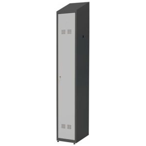 Persirengimo spintelė su stogeliu SUPE300-01 DASZEK 7024/7035, 300x480x2000 mm, PROMAG