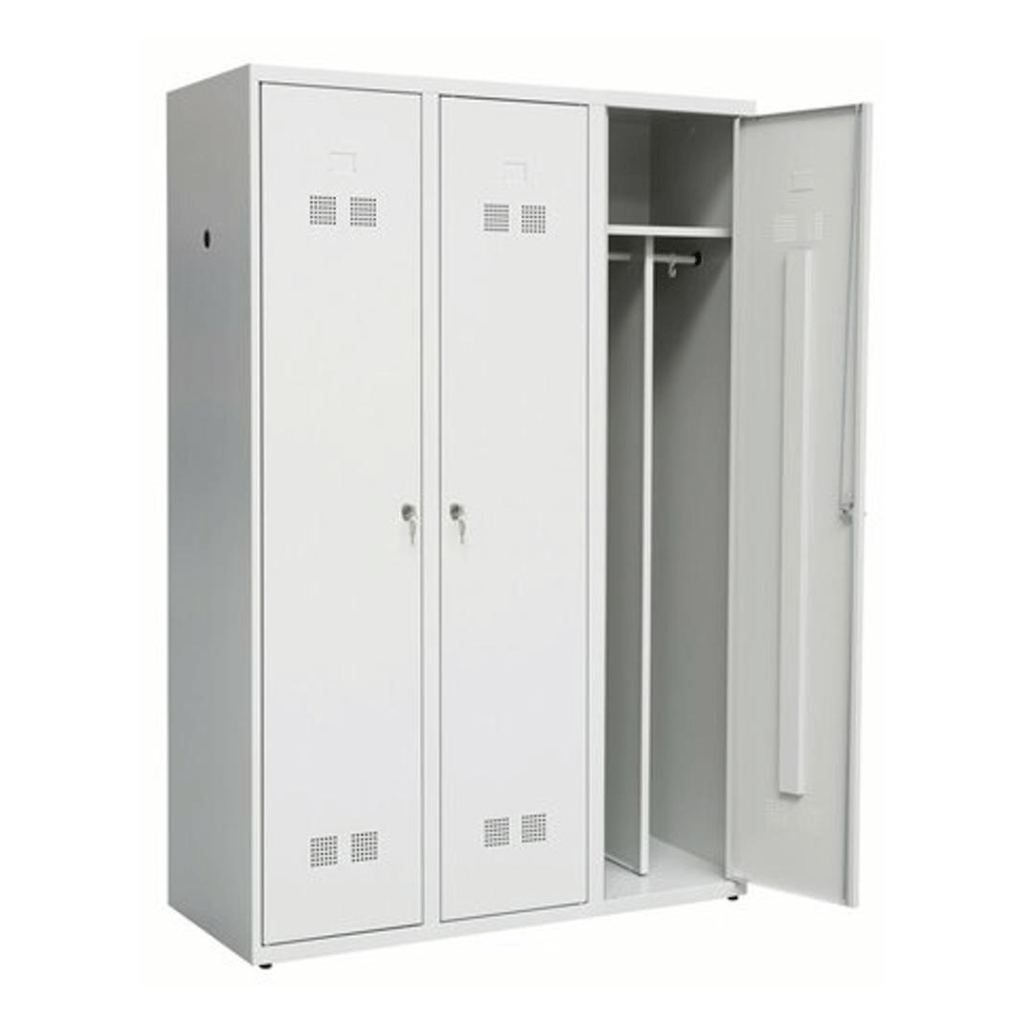 Metalinė persirengimo spintelė SUPE400-03, 1200x480x1800 mm