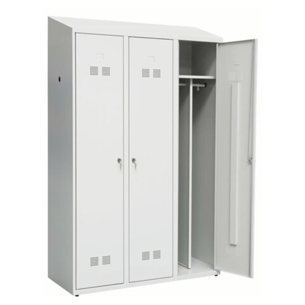 Persirengimo spintelė su stogeliu SUPE400-03 DASZEK, 1200x480x2000 mm, PROMAG