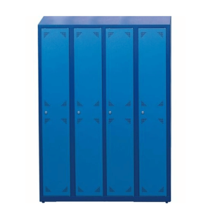 Mokyklinė spintelė su skyreliais SKS 300 04, 1180x400x1700 mm