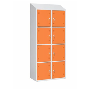 Spintelė su skyreliais SP400-012 su stogeliu 7024/5015, PROMAG