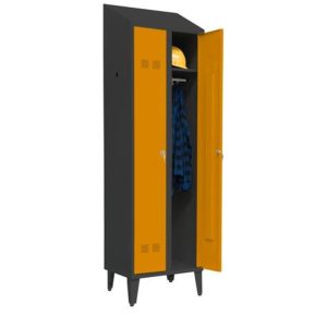Persirengimo spintelė SUPE300-02 ant kojelių su stogeliu 7024/2003, 600x480x2200 mm, PROMAG
