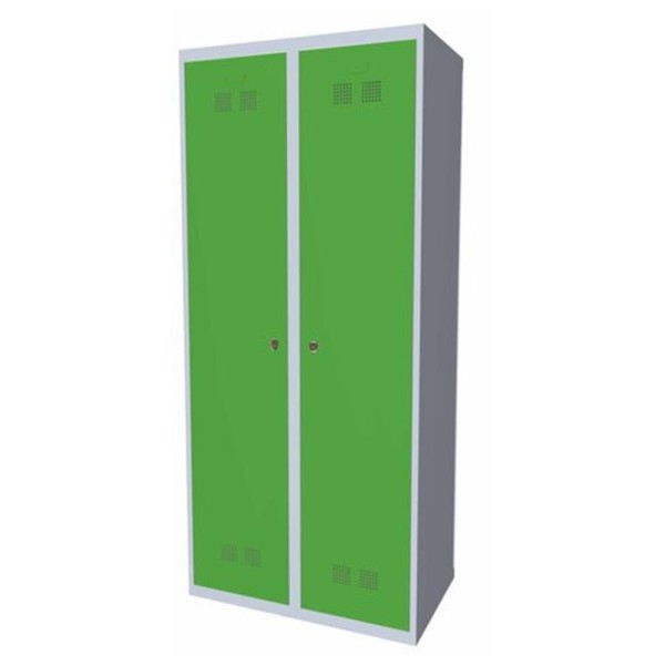 Persirengimo spintelė SUPE400-02 7035/6018, 800x480x1800 mm