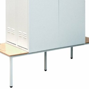 Dviejų pusių suolas po spintele LS-1200/DS/480, 1200x1520x400 mm