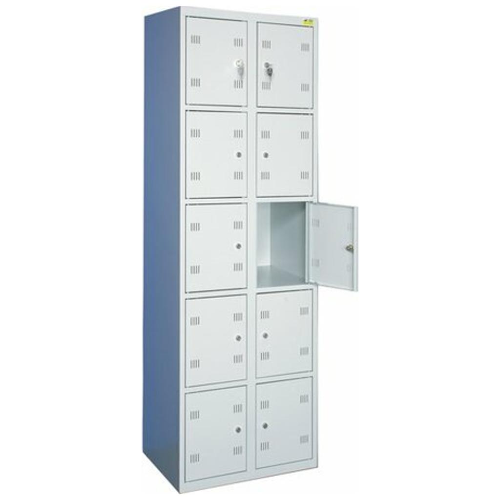 Spintelė su skyreliais SK300-010, 600x480x1800 mm, PROMAG