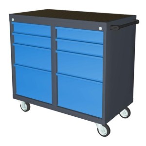 Workshop trolley PLW03G/P25P25, 900x500x860 mm, Professional line, PROMAG