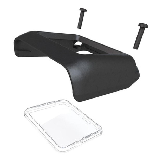 Protection for the touch panel of battery-powered strapping machines type
